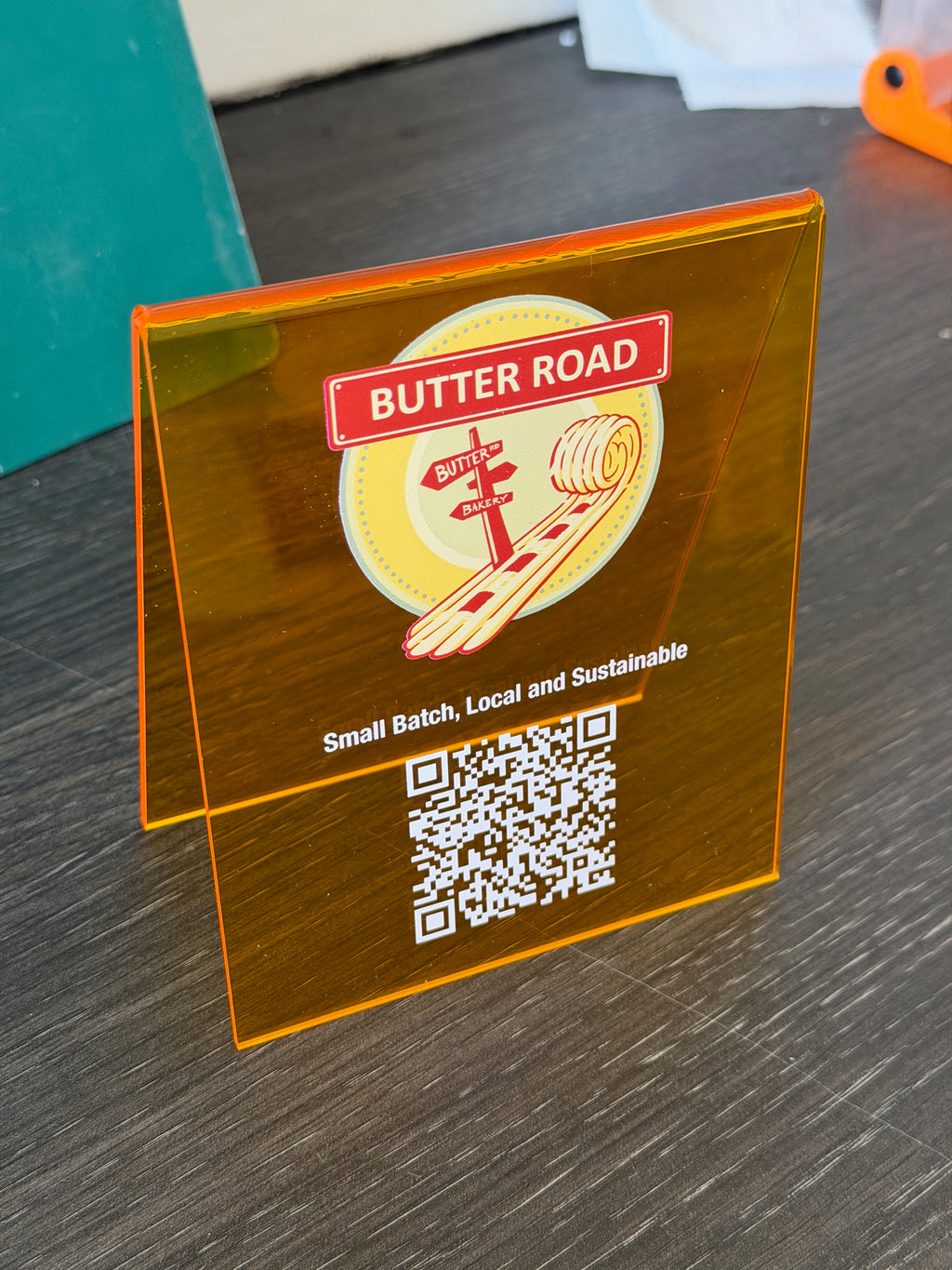 QR Code Sign · Acrylic Stand · A5