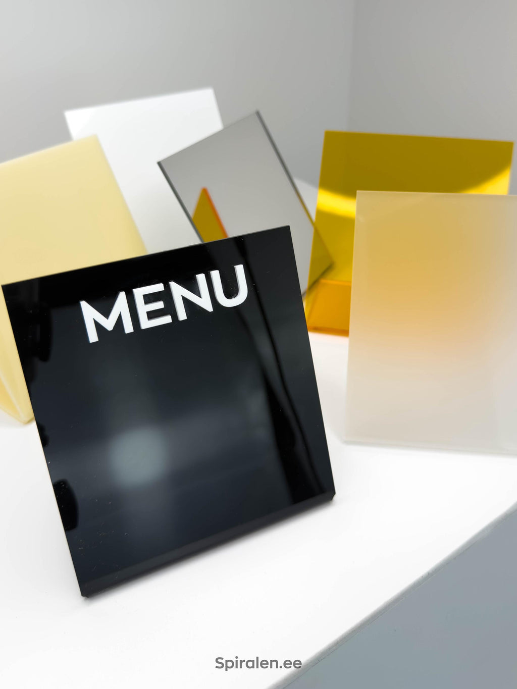 Acrylic Menu Holder · A5