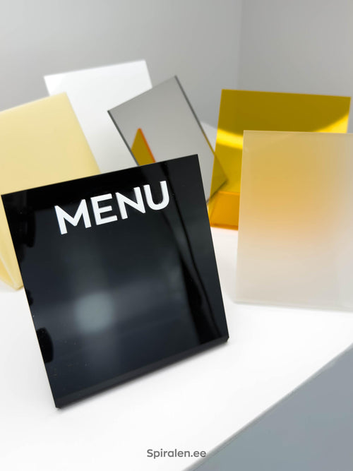 Acrylic Menu Holder · A5