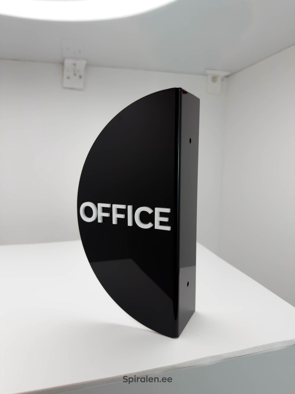 Custom Door Sign · Half-round