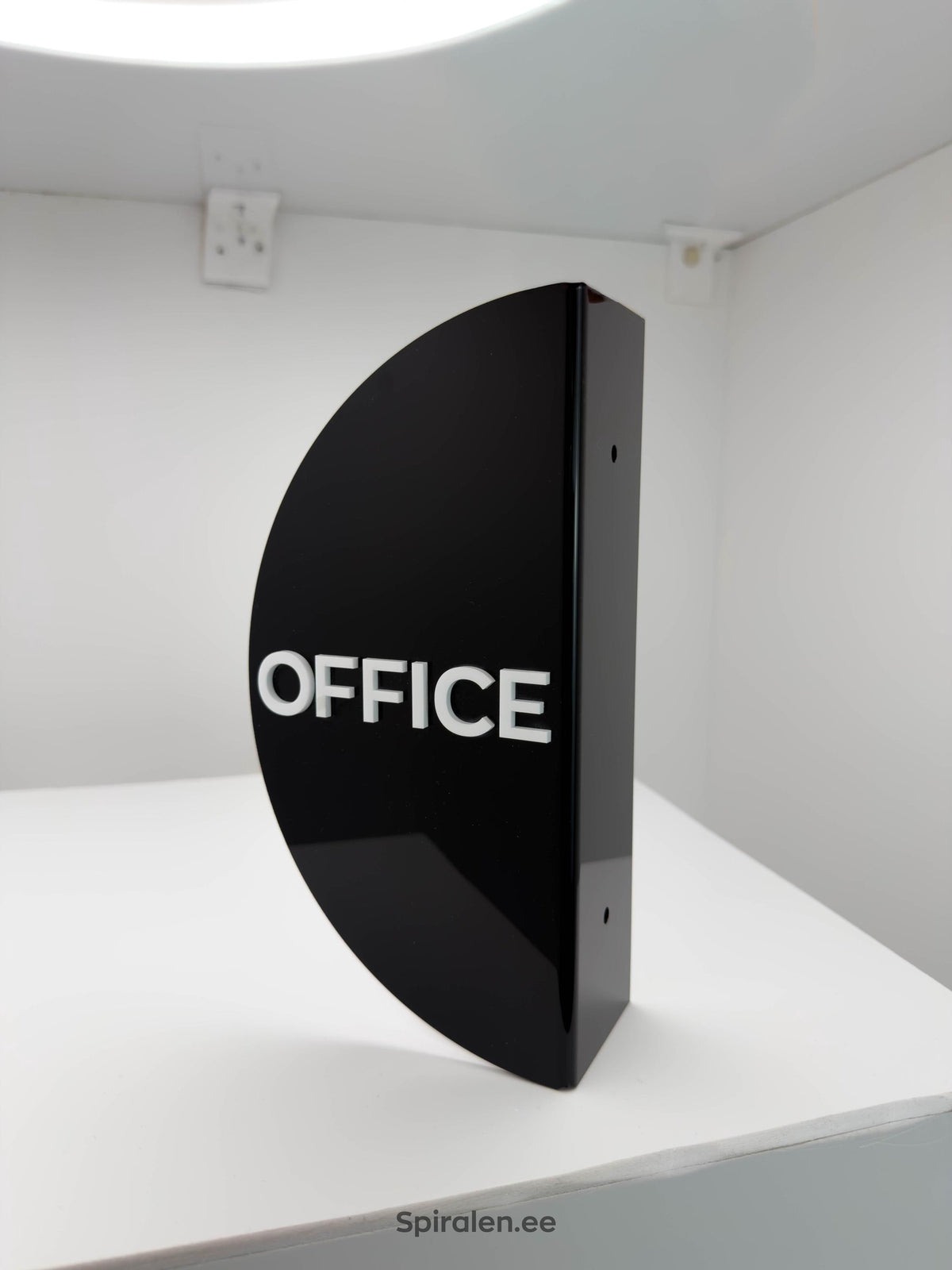 Custom Door Sign · Half-round
