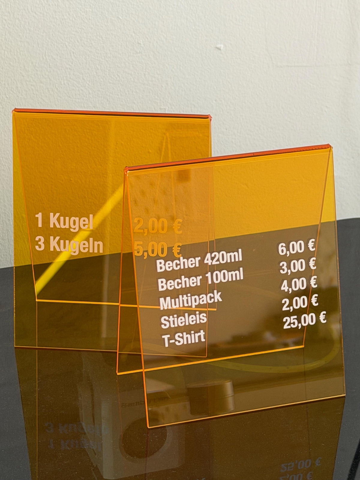 Counter Menu Sign · A5