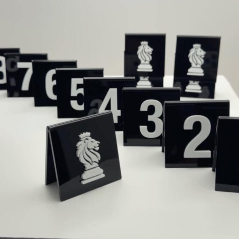 Table Numbers · Restaurant