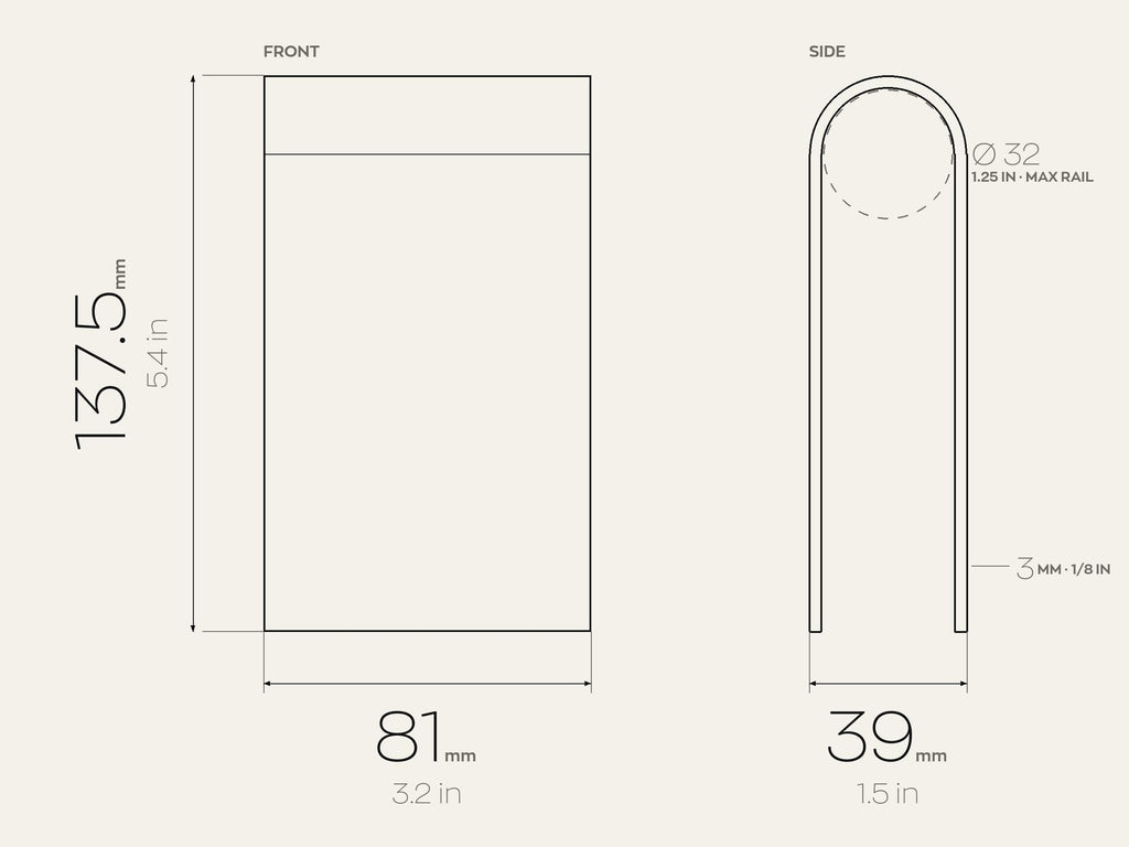Baby Wardrobe Dividers · 10 × 20 cm