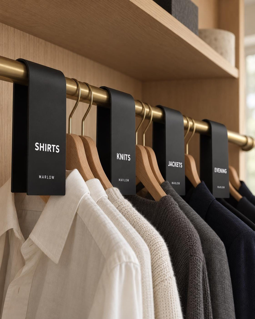 Custom Closet Dividers · 10 × 20 cm