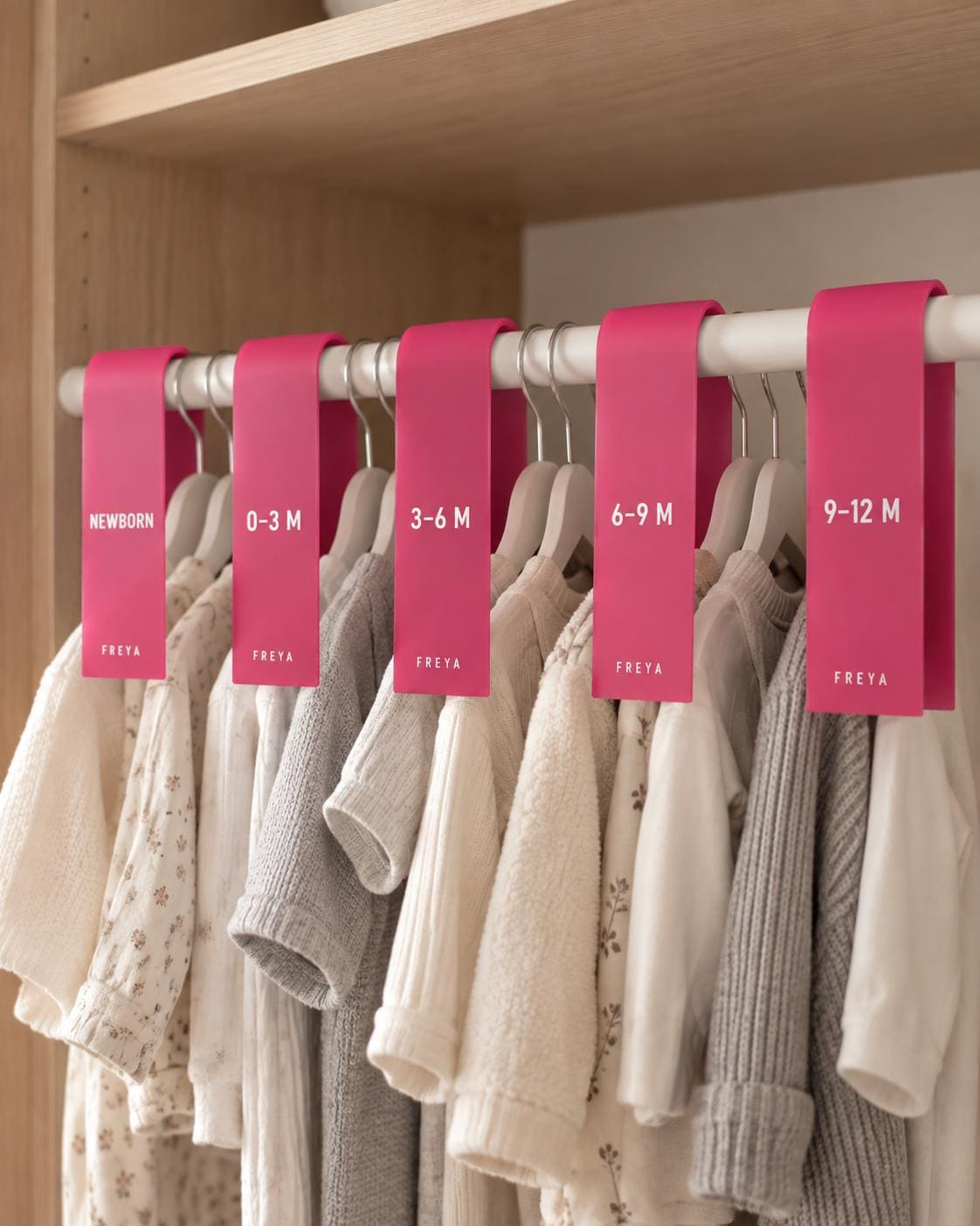 Baby Wardrobe Dividers · 10 × 20 cm