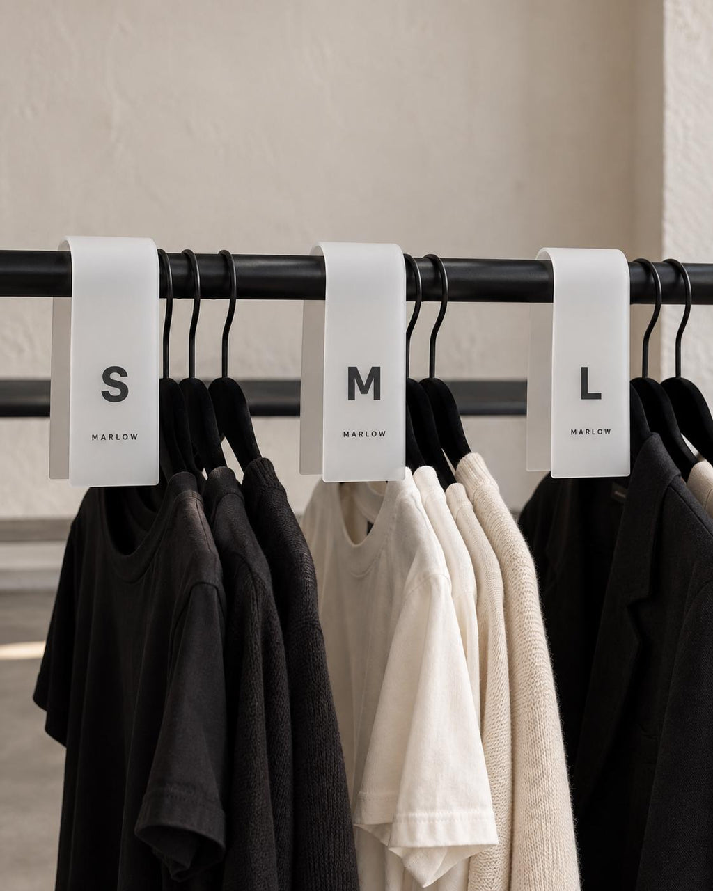 Custom Closet Dividers · 10 × 20 cm