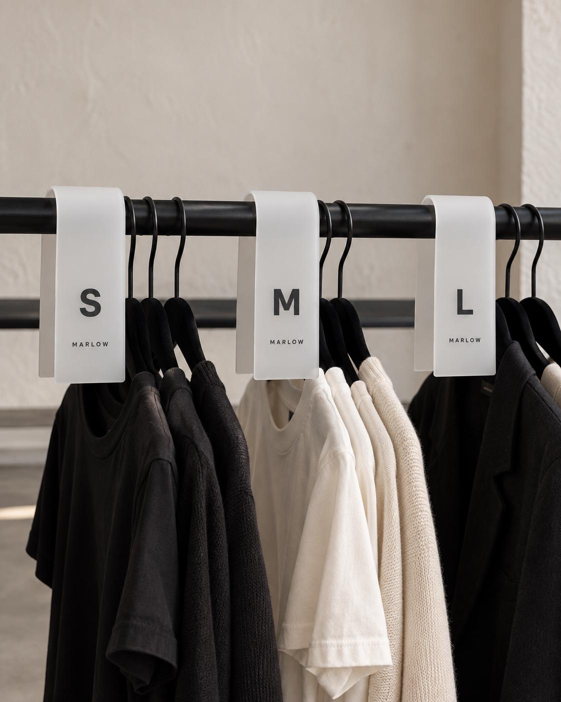 Custom Closet Dividers · 10 × 20 cm